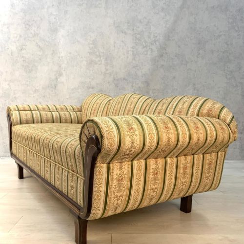 BEAUTIFUL LARGE BIEDERMEIER THREE SEATER SOFA - ADDITIONAL PHOTO 13