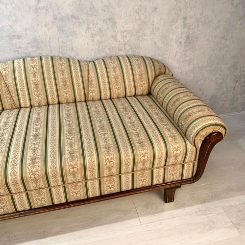 BEAUTIFUL LARGE BIEDERMEIER THREE SEATER SOFA - ADDITIONAL PHOTO 16