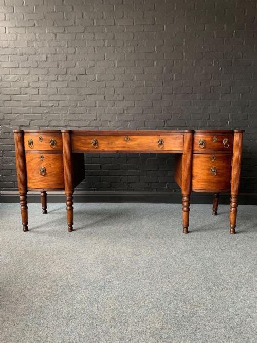 GEORGE IV MAHOGANY PEDESTAL SIDEBOARD - ADDITIONAL PHOTO 2