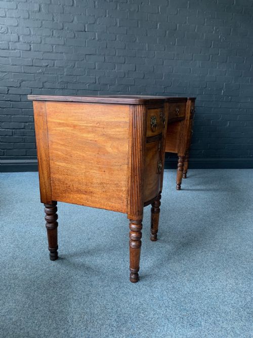 GEORGE IV MAHOGANY PEDESTAL SIDEBOARD - ADDITIONAL PHOTO 3