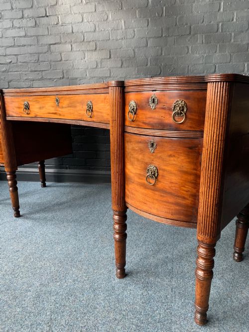 GEORGE IV MAHOGANY PEDESTAL SIDEBOARD - ADDITIONAL PHOTO 7