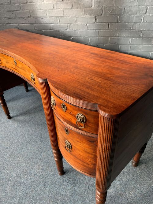 GEORGE IV MAHOGANY PEDESTAL SIDEBOARD - ADDITIONAL PHOTO 8