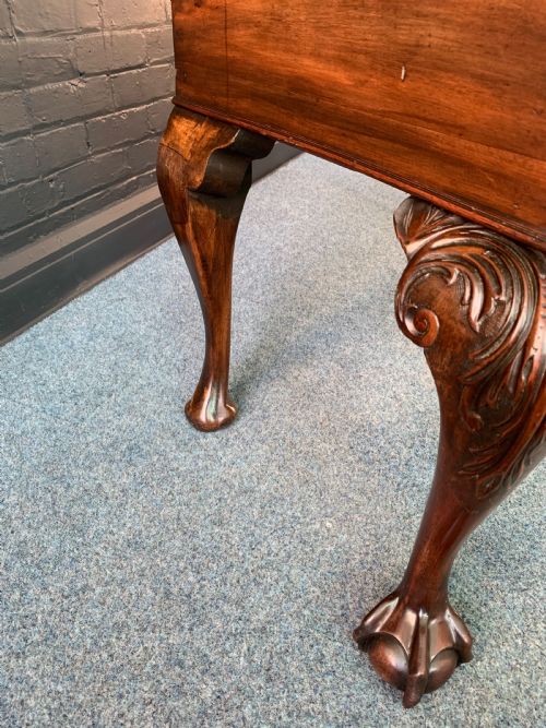 GEORGE III MAHOGANY CHEST ON STAND - ADDITIONAL PHOTO 4