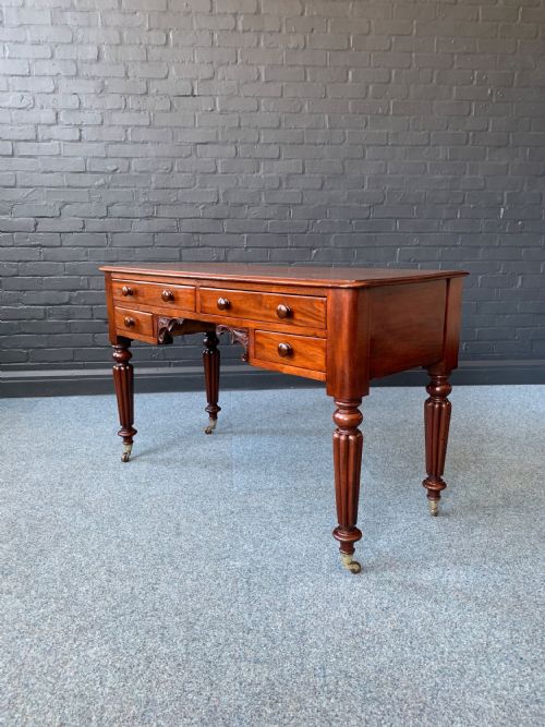 victorian mahogany writing table - CATEGORY: ANTIQUE DESKS - DATED VICTORIAN