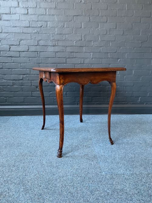 18TH CENTURY FRENCH PROVINCIAL SIDE TABLE PROVENANCE FROM THE ESTATE OF JAMES GRIFFIN FORMERLY WHITE'S PROFESSOR OF MORAL PHILOSOPHY - ADDITIONAL PHOTO 2