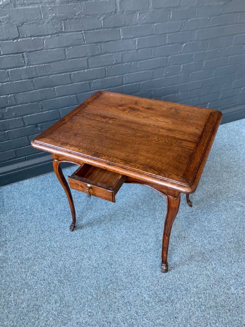 18TH CENTURY FRENCH PROVINCIAL SIDE TABLE PROVENANCE FROM THE ESTATE OF JAMES GRIFFIN FORMERLY WHITE'S PROFESSOR OF MORAL PHILOSOPHY - ADDITIONAL PHOTO 3