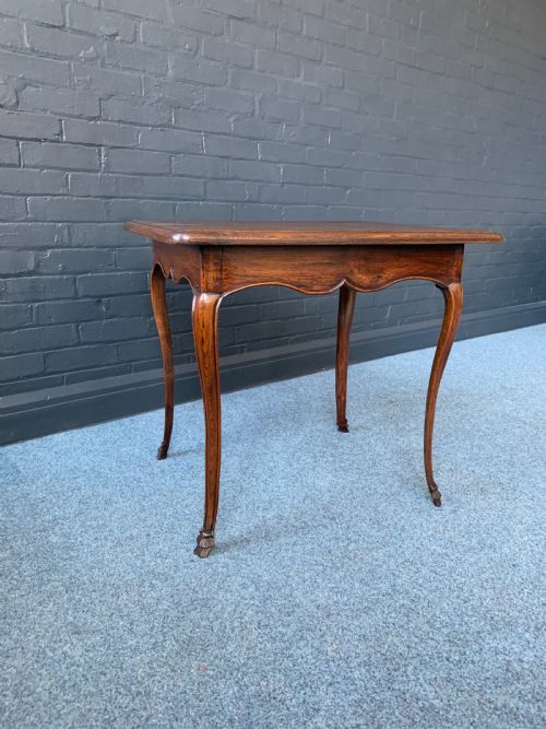 18TH CENTURY FRENCH PROVINCIAL SIDE TABLE PROVENANCE FROM THE ESTATE OF JAMES GRIFFIN FORMERLY WHITE'S PROFESSOR OF MORAL PHILOSOPHY - ADDITIONAL PHOTO 4
