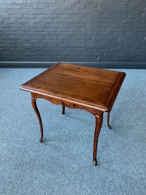 18TH CENTURY FRENCH PROVINCIAL SIDE TABLE PROVENANCE FROM THE ESTATE OF JAMES GRIFFIN FORMERLY WHITE'S PROFESSOR OF MORAL PHILOSOPHY - ADDITIONAL PHOTO 6