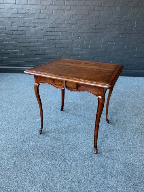 18TH CENTURY FRENCH PROVINCIAL SIDE TABLE PROVENANCE FROM THE ESTATE OF JAMES GRIFFIN FORMERLY WHITE'S PROFESSOR OF MORAL PHILOSOPHY - ADDITIONAL PHOTO 8