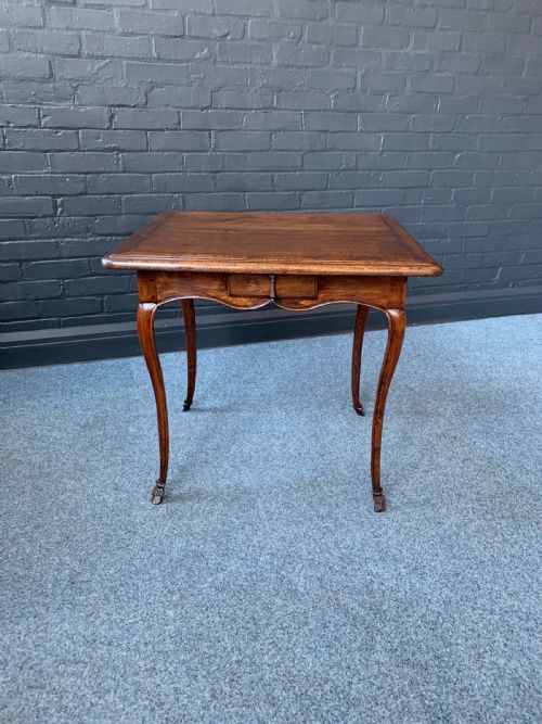 18TH CENTURY FRENCH PROVINCIAL SIDE TABLE PROVENANCE FROM THE ESTATE OF JAMES GRIFFIN FORMERLY WHITE'S PROFESSOR OF MORAL PHILOSOPHY - ADDITIONAL PHOTO 9
