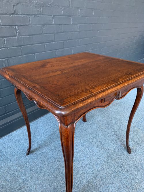 18TH CENTURY FRENCH PROVINCIAL SIDE TABLE PROVENANCE FROM THE ESTATE OF JAMES GRIFFIN FORMERLY WHITE'S PROFESSOR OF MORAL PHILOSOPHY - ADDITIONAL PHOTO 11