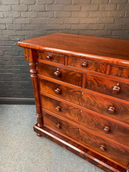 19TH CENTURY CHEST OF DRAWERS BY R H J SIMPSON - ADDITIONAL PHOTO 5