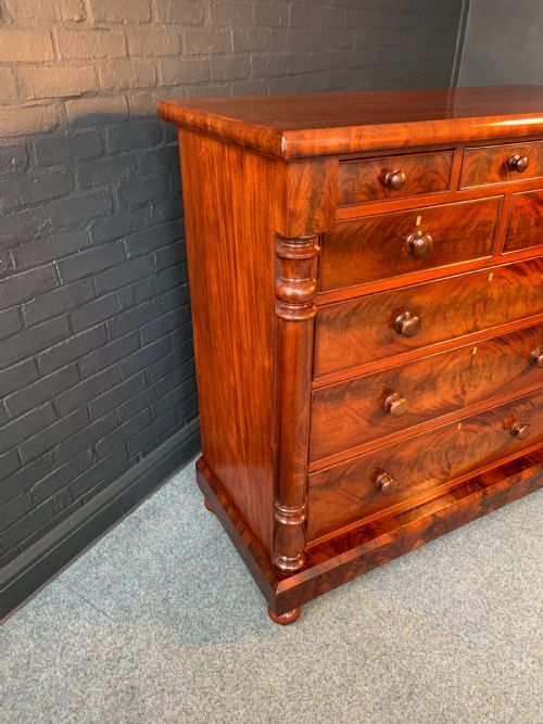 19TH CENTURY CHEST OF DRAWERS BY R H J SIMPSON - ADDITIONAL PHOTO 7