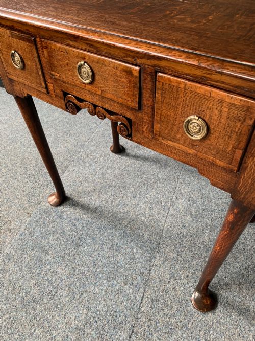 18TH CENTURY OAK LOWBOY - ADDITIONAL PHOTO 7
