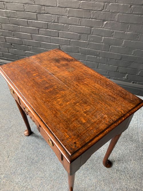 18TH CENTURY OAK LOWBOY - ADDITIONAL PHOTO 10