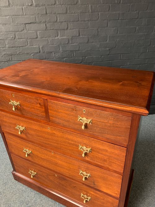 VICTORIAN MAHOGANY CHEST OF DRAWERS - ADDITIONAL PHOTO 20