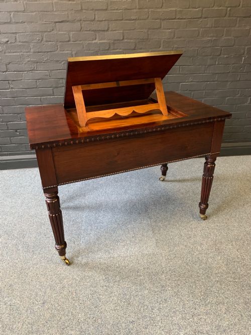 FINE QUALITY REGENCY ROSEWOOD DESK - ADDITIONAL PHOTO 8