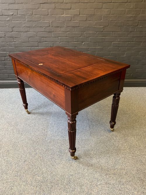 FINE QUALITY REGENCY ROSEWOOD DESK - ADDITIONAL PHOTO 9