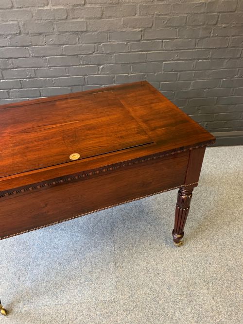 FINE QUALITY REGENCY ROSEWOOD DESK - ADDITIONAL PHOTO 12