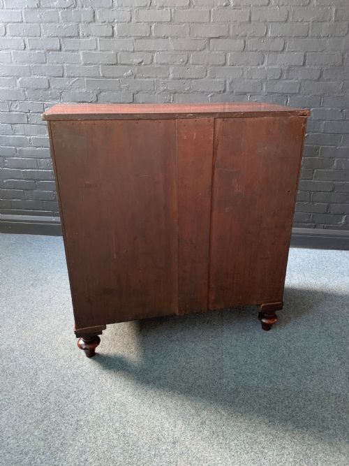 19TH CENTURY MAHOGANY MILITARY CAMPAIGN CHEST - ADDITIONAL PHOTO 7