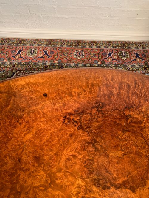 VICTORIAN WALNUT COFFEE TABLE - ADDITIONAL PHOTO 2
