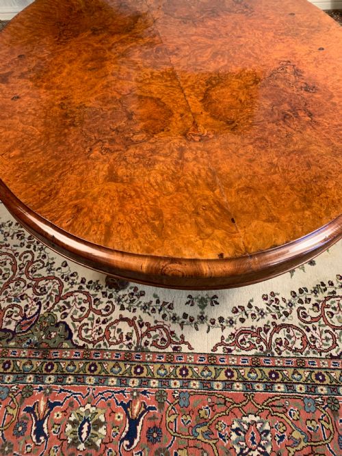 VICTORIAN WALNUT COFFEE TABLE - ADDITIONAL PHOTO 5