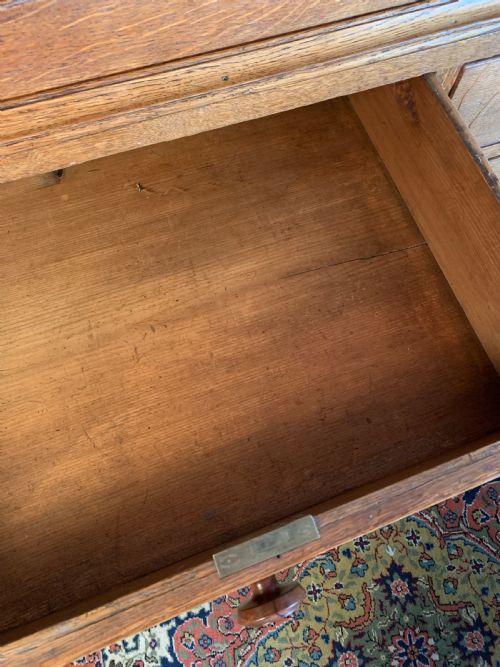 19TH CENTURY OAK HOUSEKEEPERS CUPBOARD - ADDITIONAL PHOTO 6