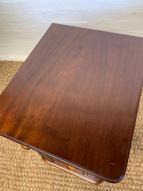 PAIR OF ANTIQUE VICTORIAN BEDSIDE CABINETS - ADDITIONAL PHOTO 2