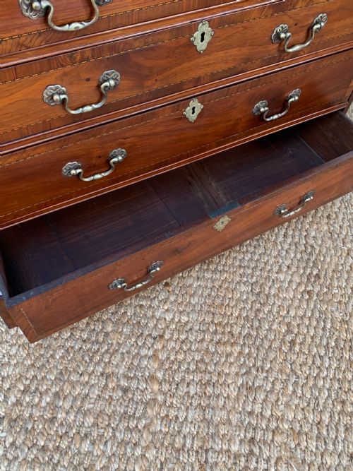 GEORGE II WALNUT BUREAU CIRCA 1740 - ADDITIONAL PHOTO 4