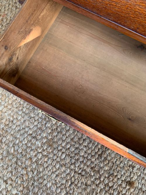 GEORGE III OAK CHEST OF DRAWERS - ADDITIONAL PHOTO 9