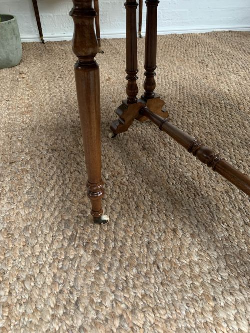 VICTORIAN WALNUT SUTHERLAND TABLE - ADDITIONAL PHOTO 9