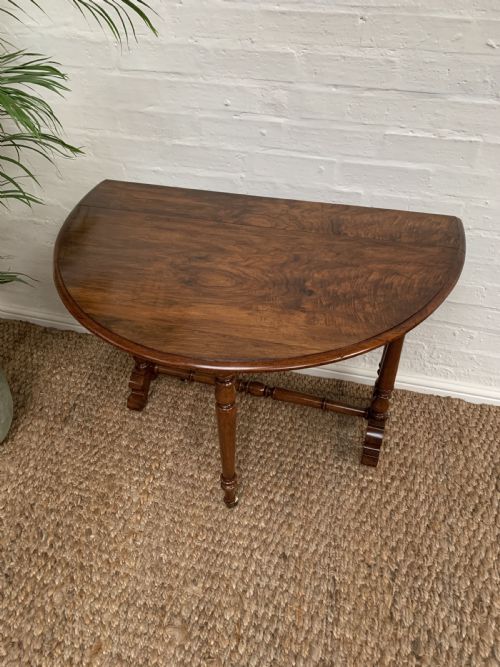 VICTORIAN WALNUT SUTHERLAND TABLE - ADDITIONAL PHOTO 10