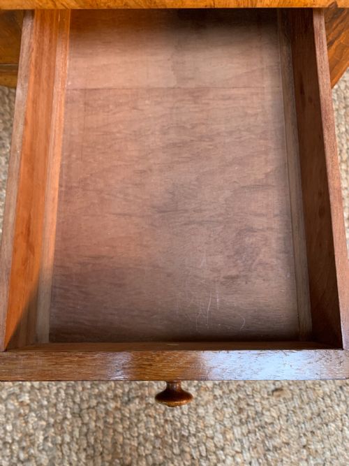 WALNUT WRITING DESK BY HOLLAND SONS - ADDITIONAL PHOTO 16