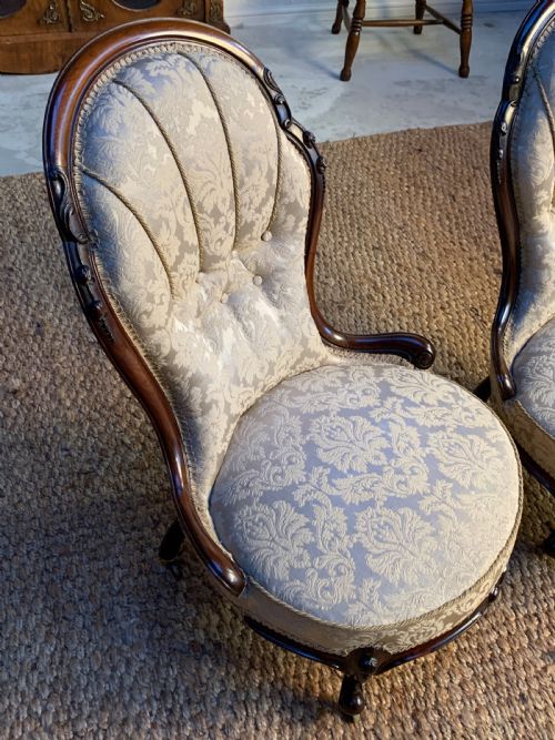 ANTIQUE VICTORIAN CHAIRS - ADDITIONAL PHOTO 6