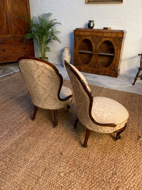 ANTIQUE VICTORIAN CHAIRS - ADDITIONAL PHOTO 8