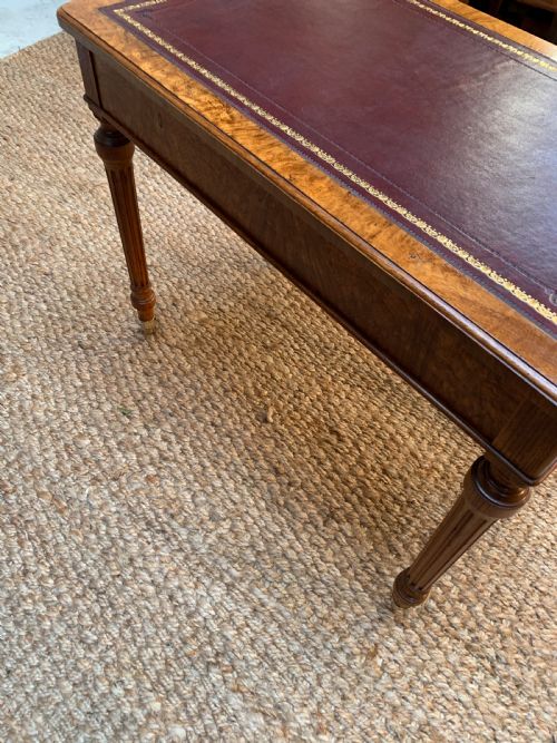 WALNUT WRITING DESK BY HOLLAND SONS - ADDITIONAL PHOTO 7