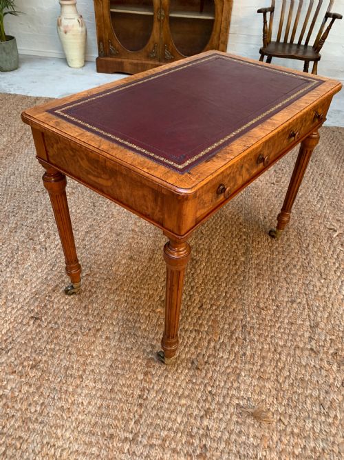 WALNUT WRITING DESK BY HOLLAND SONS - ADDITIONAL PHOTO 9