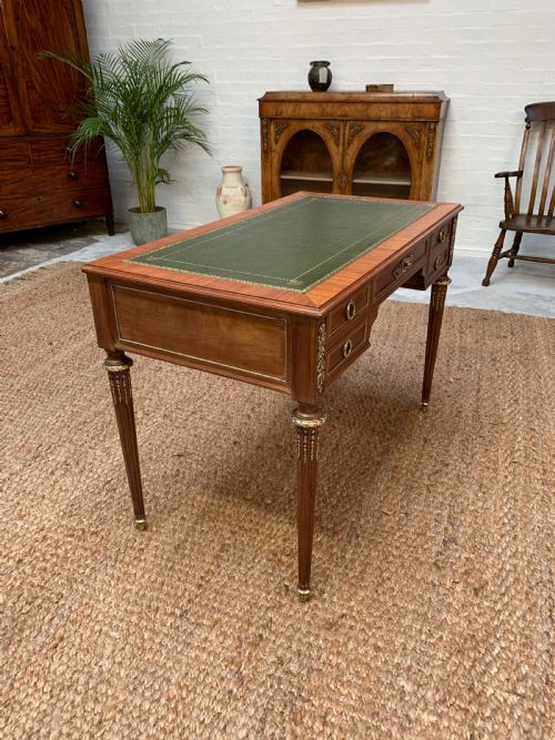 ELEGANT ANTIQUE FRENCH DESK C1900 - ADDITIONAL PHOTO 9
