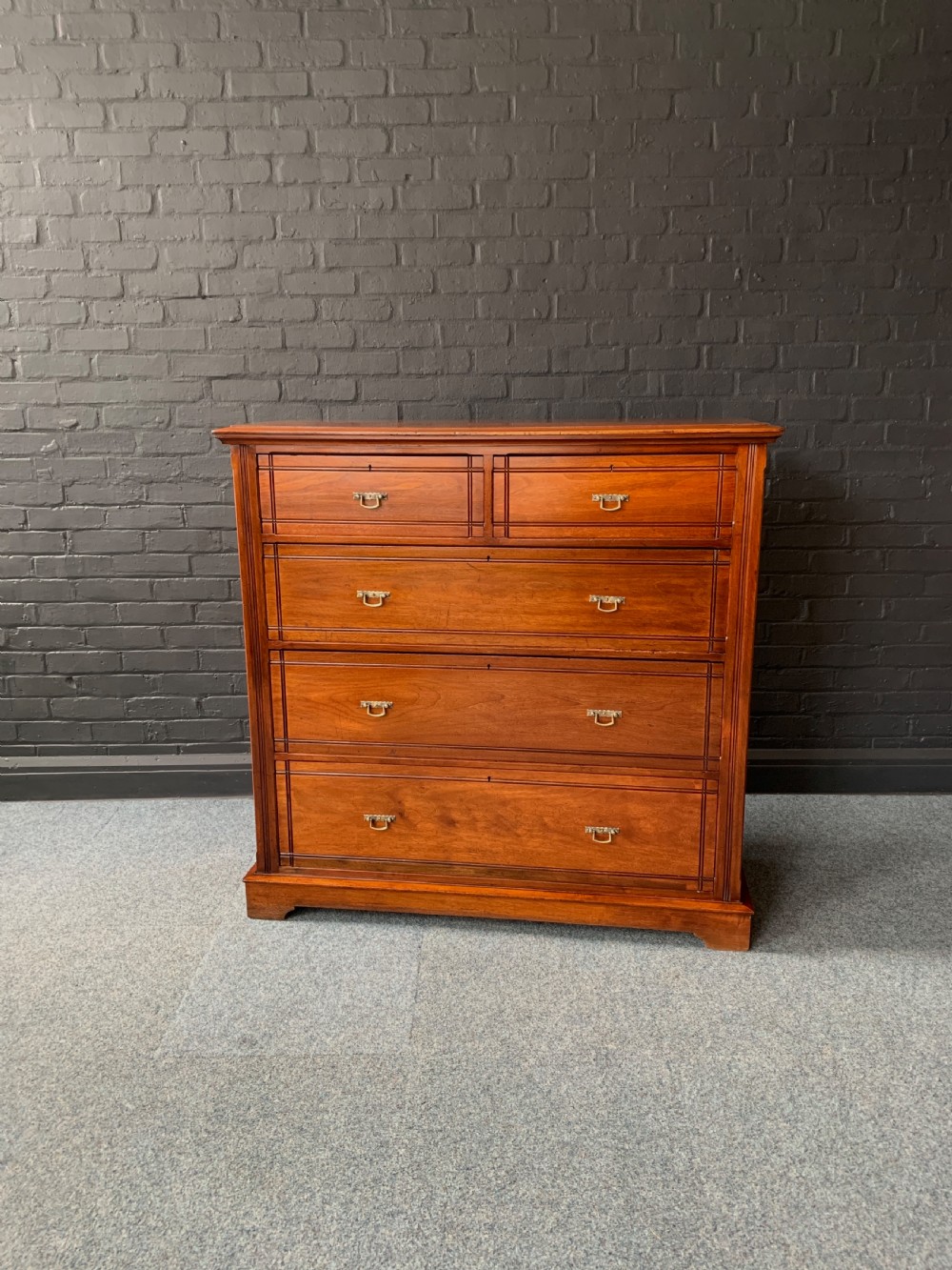 Victorian Walnut Chest Of Drawers