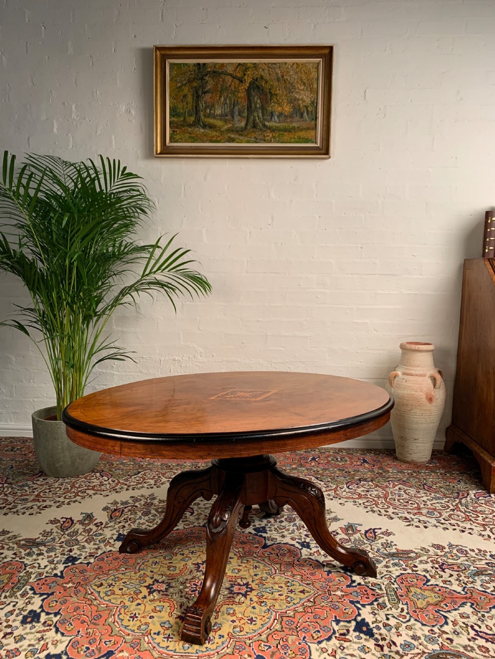 Victorian Walnut Coffee Table