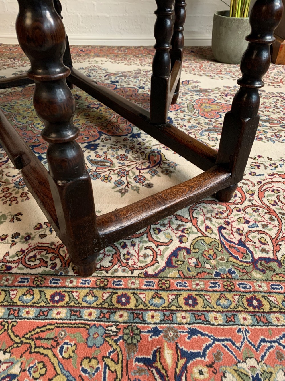 18th Century Oak Drop Leaf Table View VII