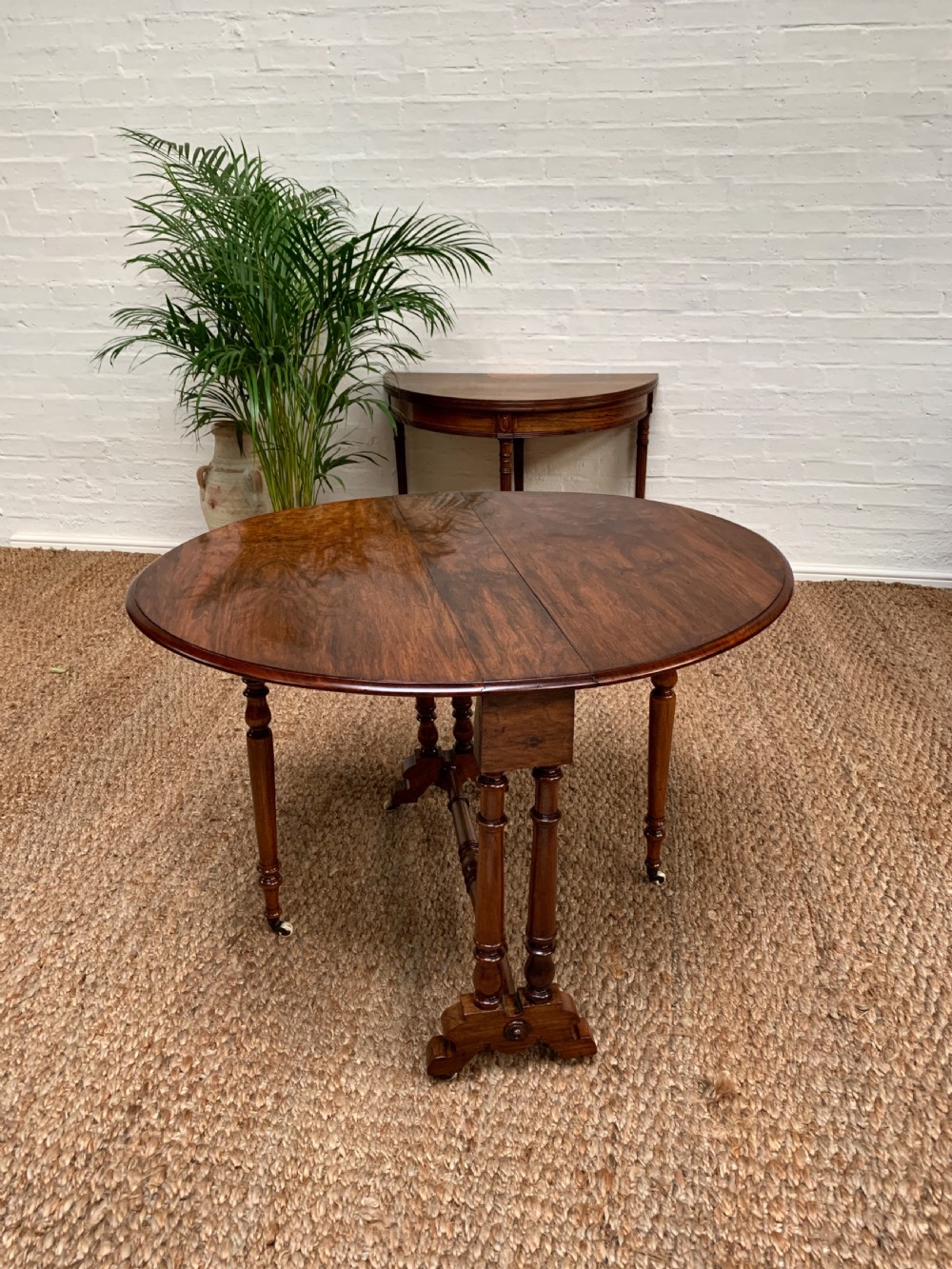 Victorian Walnut Sutherland Table