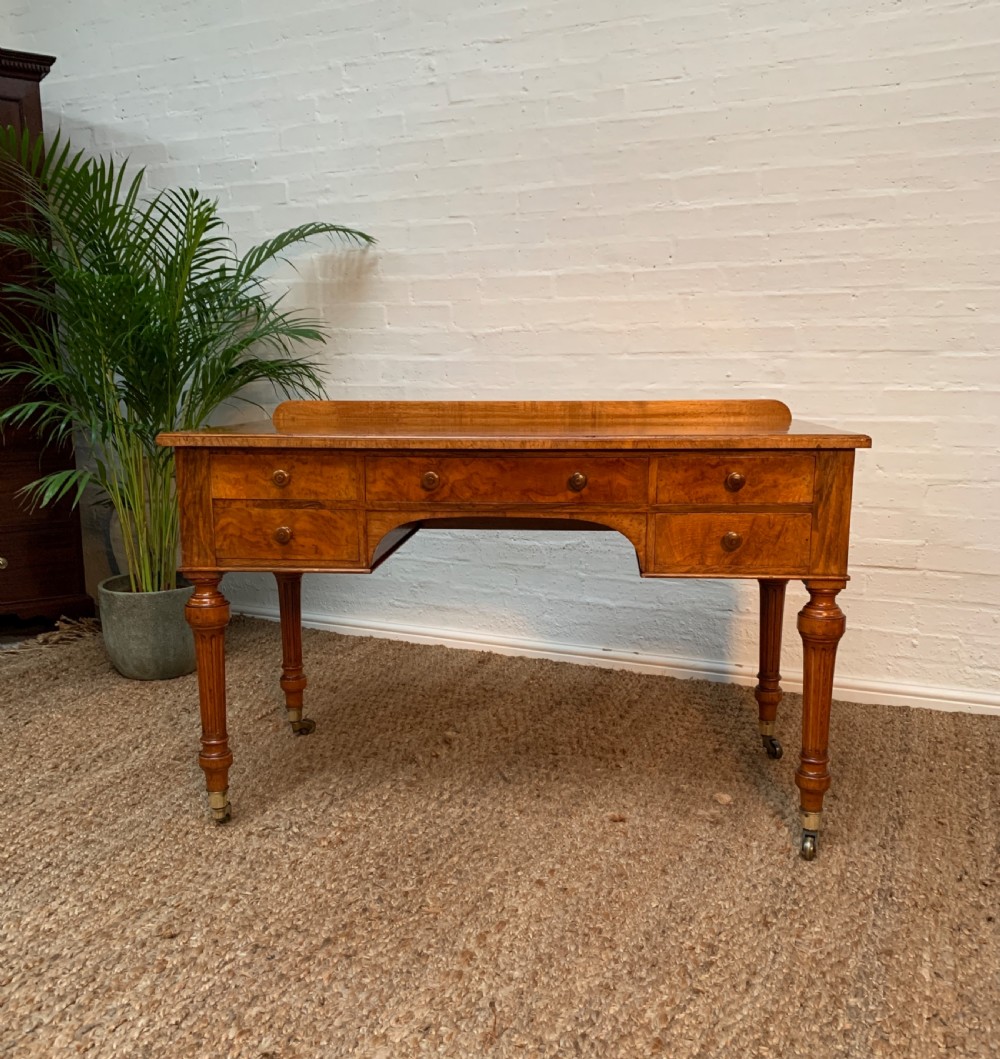 Walnut Writing Desk by Holland & Sons