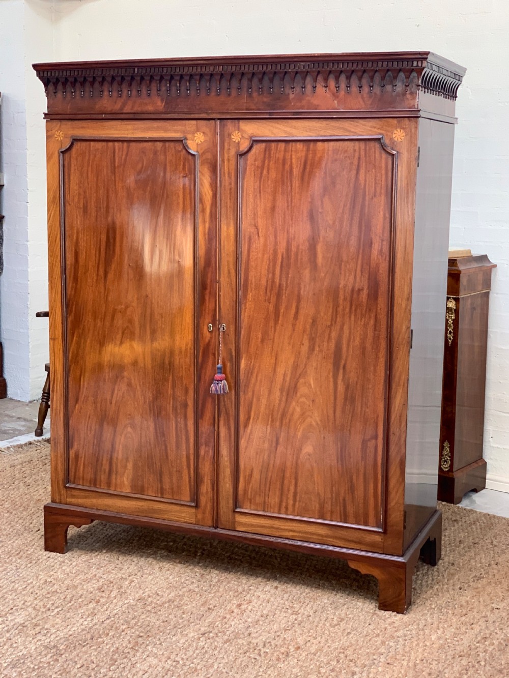 George III Mahogany Wardrobe