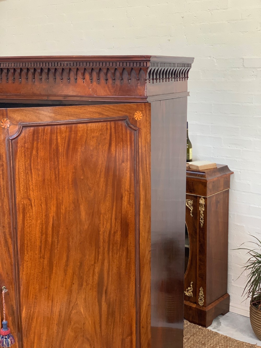 George III Mahogany Wardrobe View III