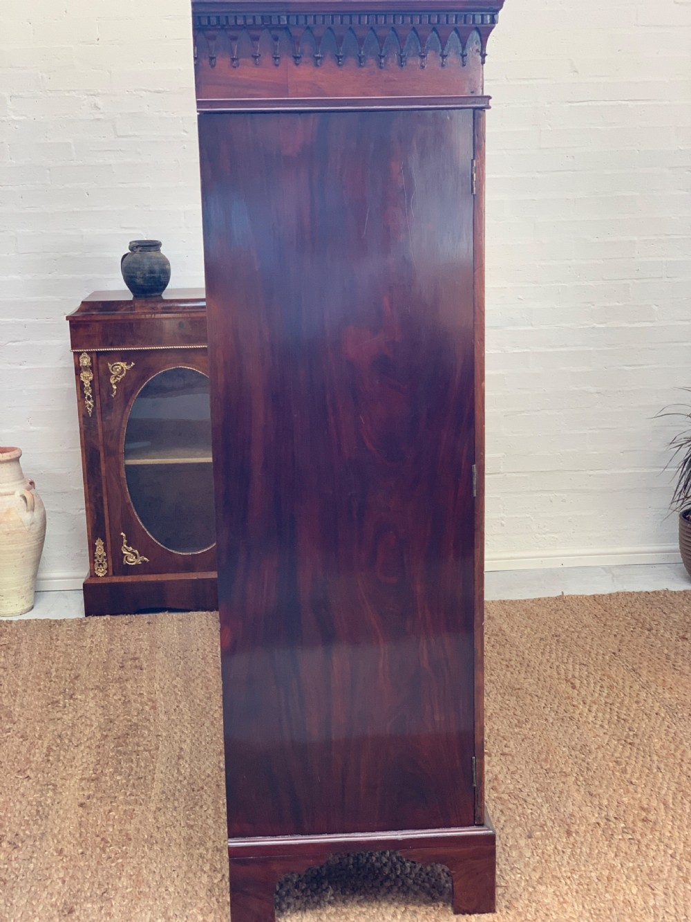 George III Mahogany Wardrobe View VII