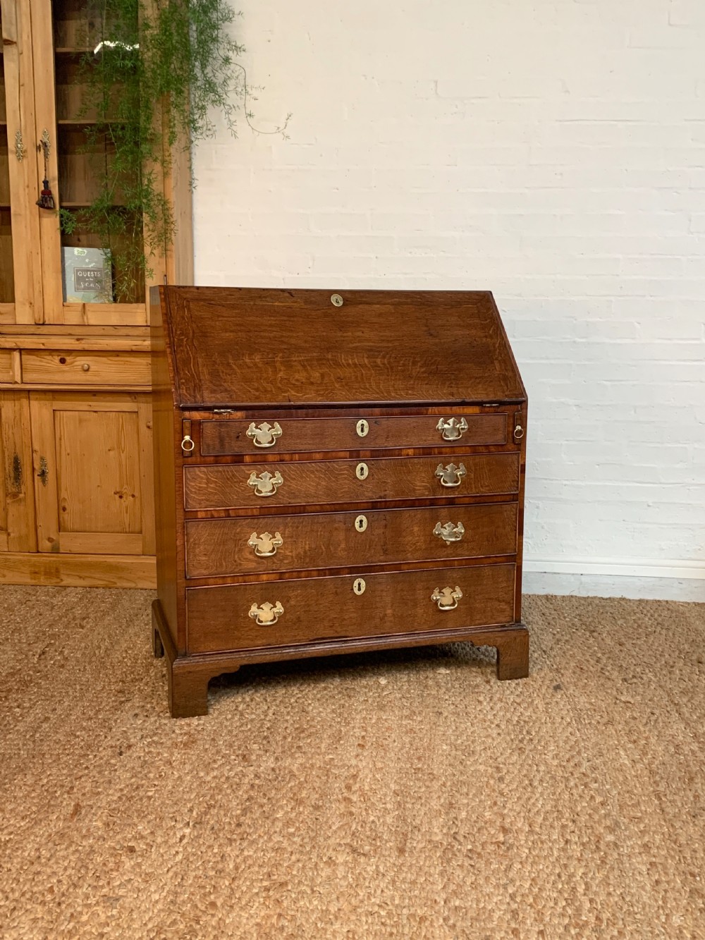 18th Century Georgian Oak Bureau