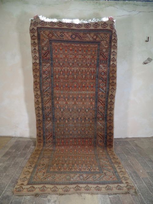 an antique north west persian sarab rug hand knotted - CATEGORY: ANTIQUE RUGS - DATED 19TH CENTURY