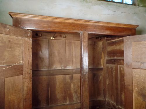 18TH CENTURY OAK CUPBOARD PRESS PROBABLY WELSH - ADDITIONAL PHOTO 5