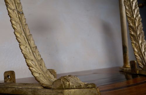 FOUR 19TH CENTURY ITALIAN ORMOLU CURTAIN BRACKETS - ADDITIONAL PHOTO 2